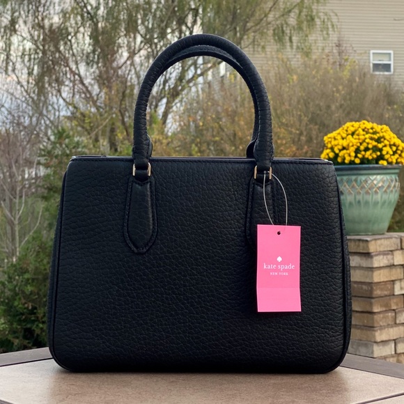 NWT Kate Spade Small Satchel Leighton - Picture 2 of 4